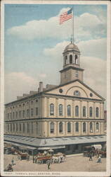 Faneuil Hall, Boston, MA Postcard