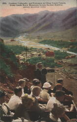 Golden, Colorado: Clear Creek Canon Scenic Incline Postcard Postcard