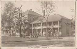 11th Company Quarters, Columbus, OH Postcard