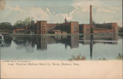 American Waltham Watch Co. Works Postcard