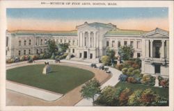 Museum of Fine Arts, Boston, Mass. Postcard