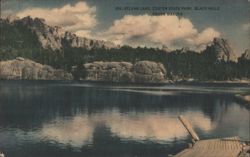 Sylvan Lake, Custer State Park, Black Hills Postcard