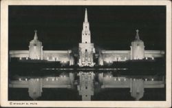 San Francisco World's Fair Towers Arch Sun Postcard Postcard