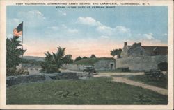 Fort Ticonderoga, Lakes George & Champlain, Ethan Allen Gate Postcard