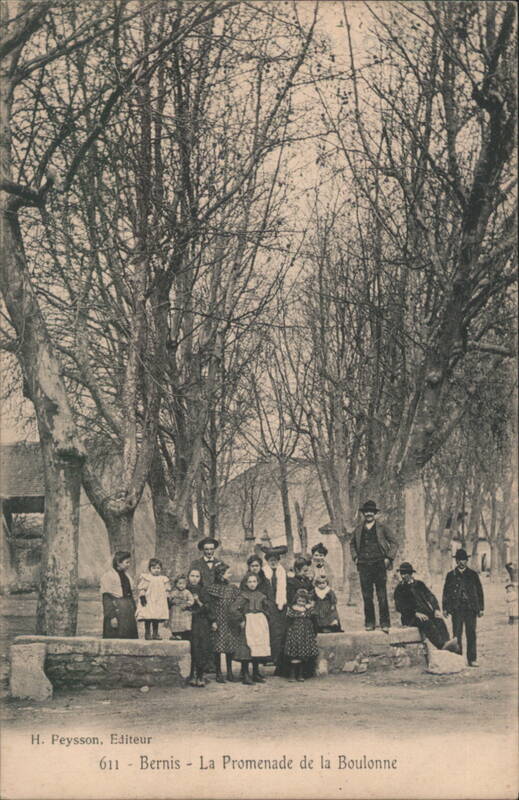 Bernis - La Promenade de la Boulonne with People France