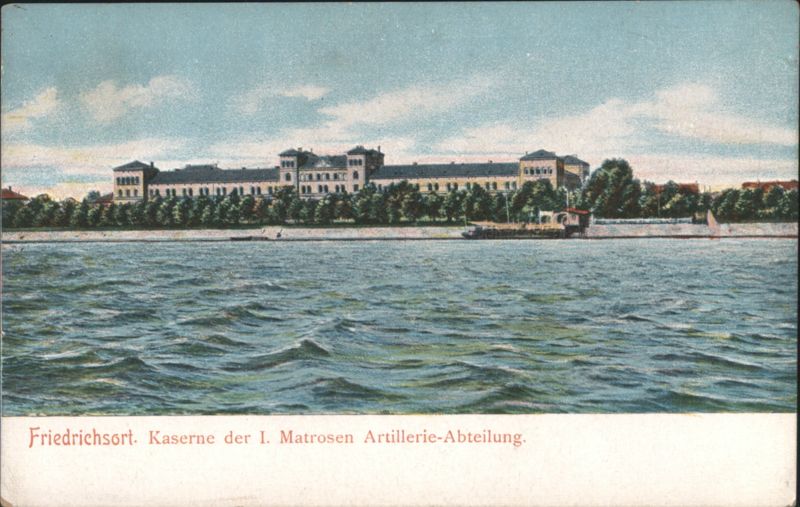 Friedrichsort Kaserne der I. Matrosen Artillerie-Abteilung Germany