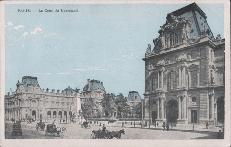 Paris - La Cour du Carrousel France
