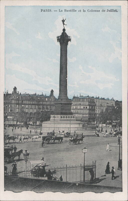 July Column, Place de la Bastille, Paris France