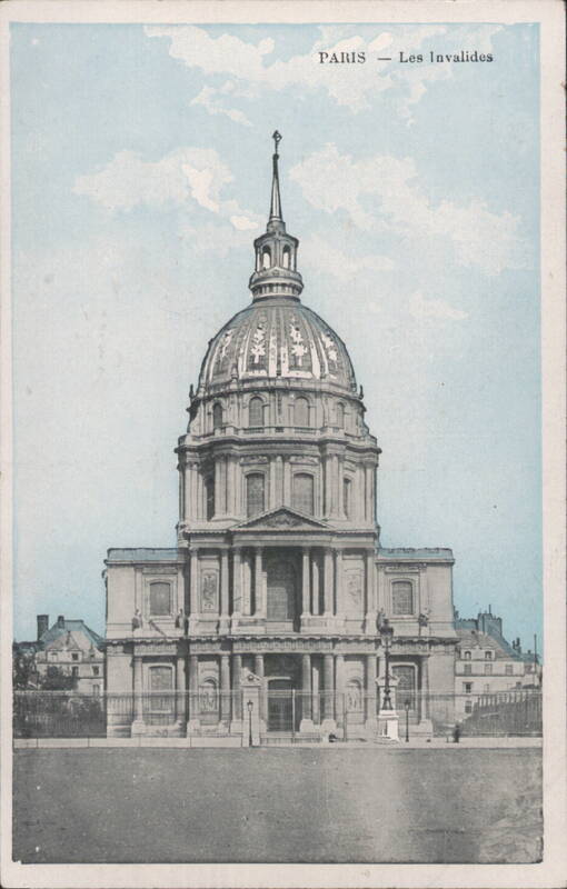 Les Invalides Dome, Paris France