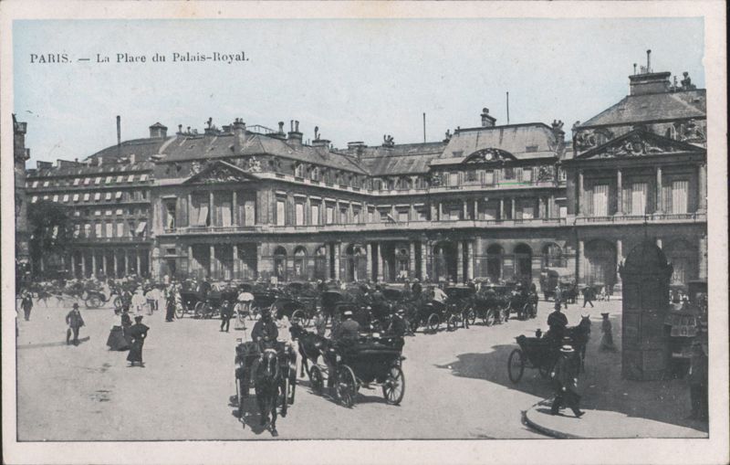 Place du Palais-Royal, Paris France