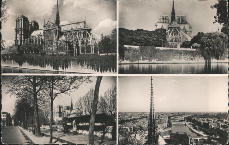 Notre-Dame de Paris, L'Abside, La Flèche, Bouquinistes France