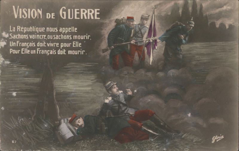 Vision de Guerre - French & German Soldiers Battle