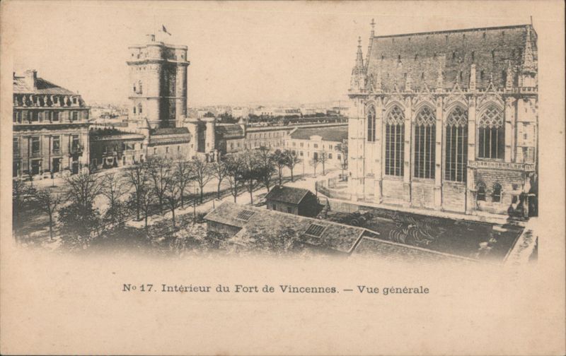 Fort de Vincennes, General View France