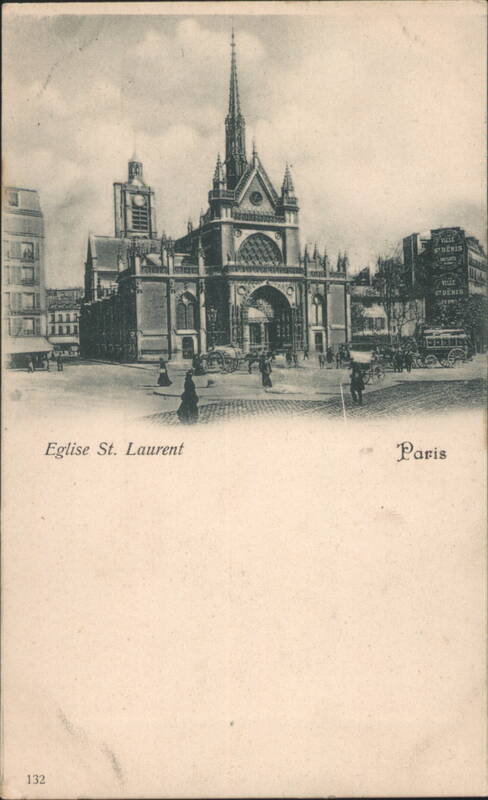 Eglise St. Laurent, Paris France