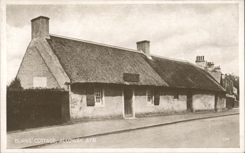 Burns' Cottage, Alloway, Ayr United Kingdom