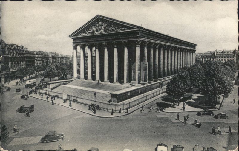 Eglise de la Madeleine, Paris France
