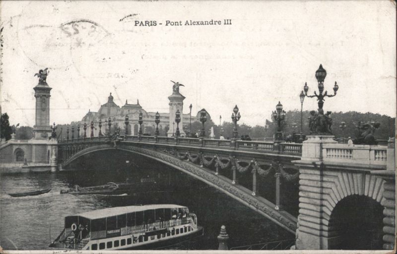 Pont Alexandre III, Paris France