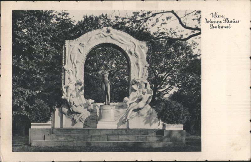 Wien Johann Strauss Denkmal Vienna Austria