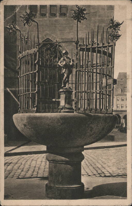 Nürnberg Gänsemännchen Fountain Germany