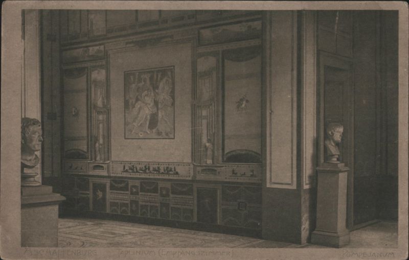 Aschaffenburg Pompejanum, Taplinium Reception Room Germany