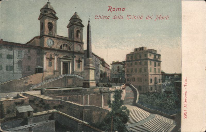 Chiesa della Trinità dei Monti, Rome Italy