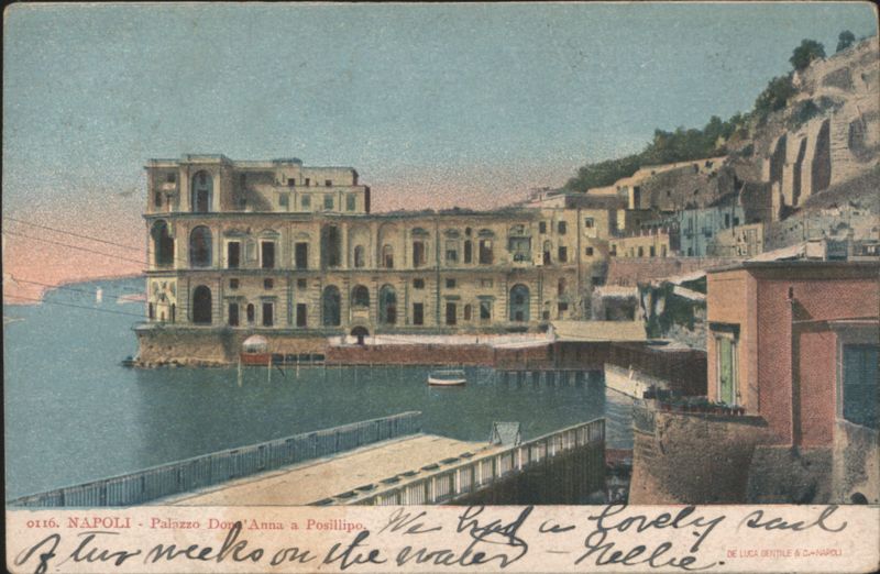 Palazzo Donn'Anna a Posillipo, Napoli Italy