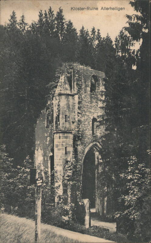 Kloster-Ruine Allerheiligen Ottenhöfen Germany