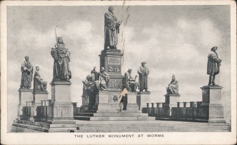 Luther Monument at Worms Germany
