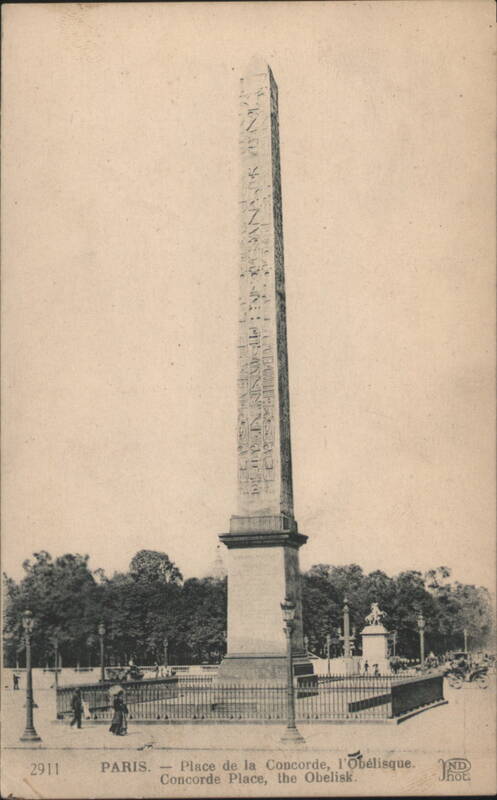 Place de la Concorde, Obelisk Paris France