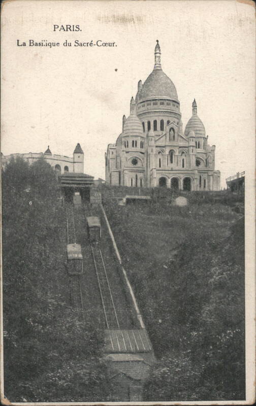 Sacré-Cœur Basilica & Montmartre Funicular, Paris France