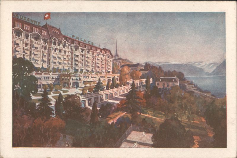 Lausanne Palace-Beau Site Hotel, Lake Geneva Switzerland