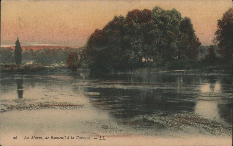 La Marne River, Bonneuil à la Varenne Bonneuil-sur-Marne France