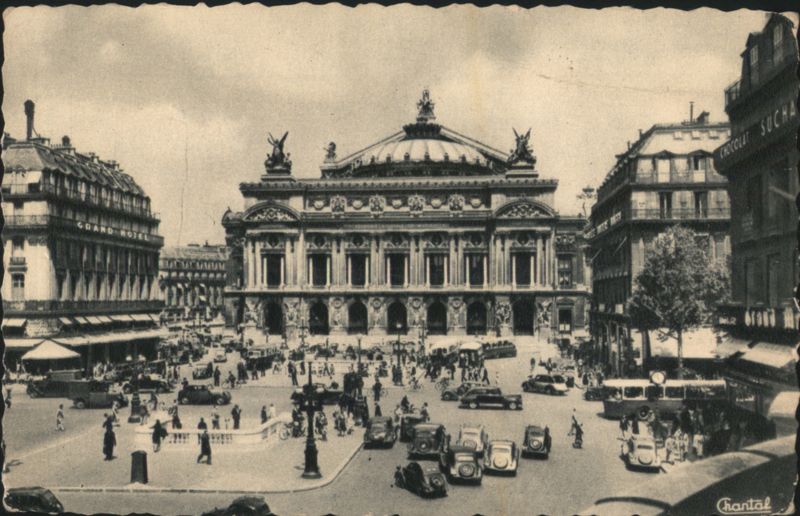 Place de l'Opéra, Paris France