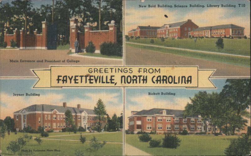 Fayetteville State Teachers College Buildings, NC North Carolina
