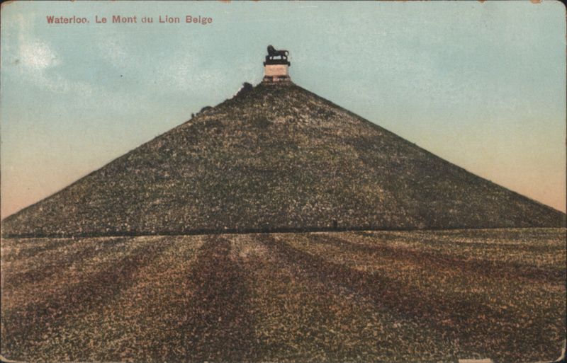 Waterloo Lion's Mound, Le Mont du Lion Belge Belgium