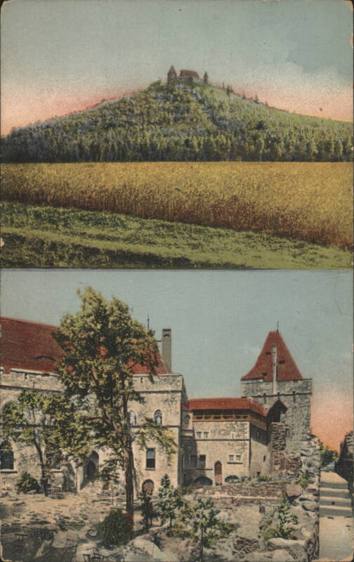Gröditzburg Castle & Surrounding Landscape Germany