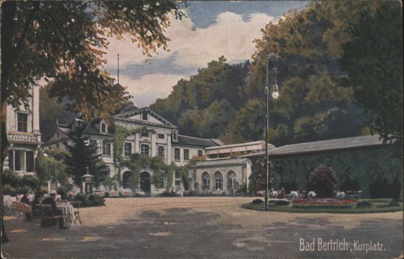 Bad Bertrich Kurplatz, Spa Square Germany Wiedemann