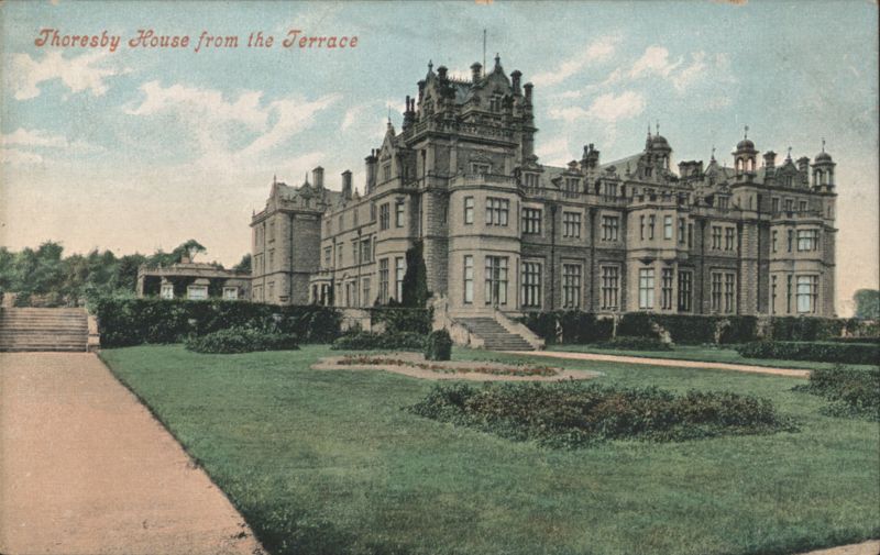 Thoresby House from the Terrace United Kingdom