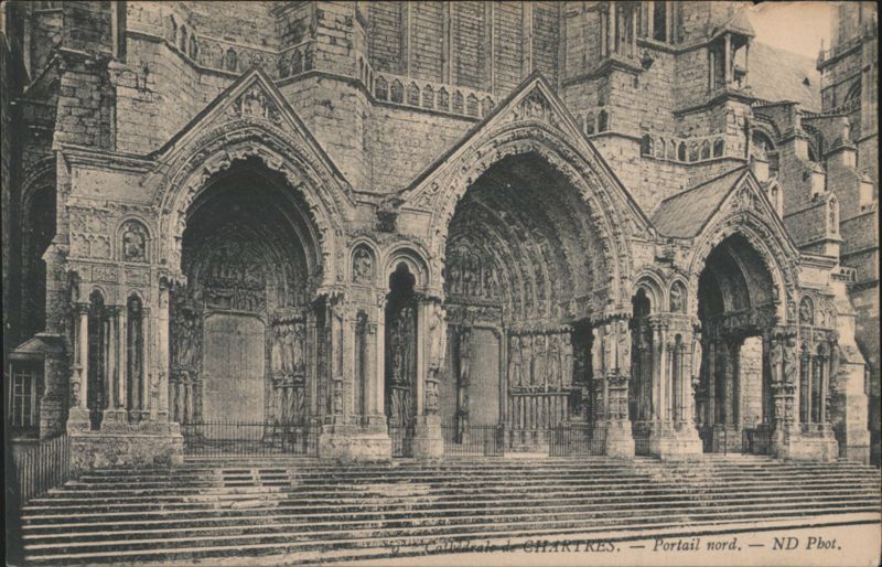 Chartres Cathedral North Portal France