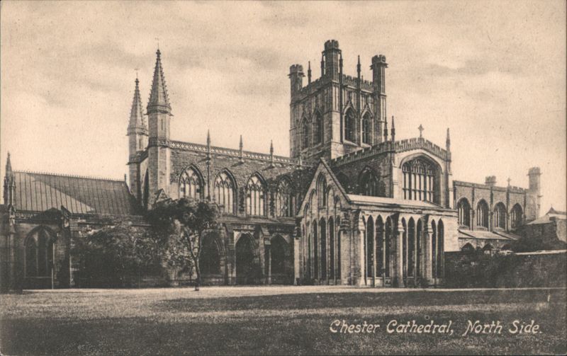 Chester Cathedral, North Side United Kingdom Cheshire