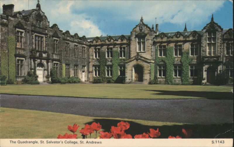 The Quadrangle, St. Salvator's College, St. Andrews Scotland