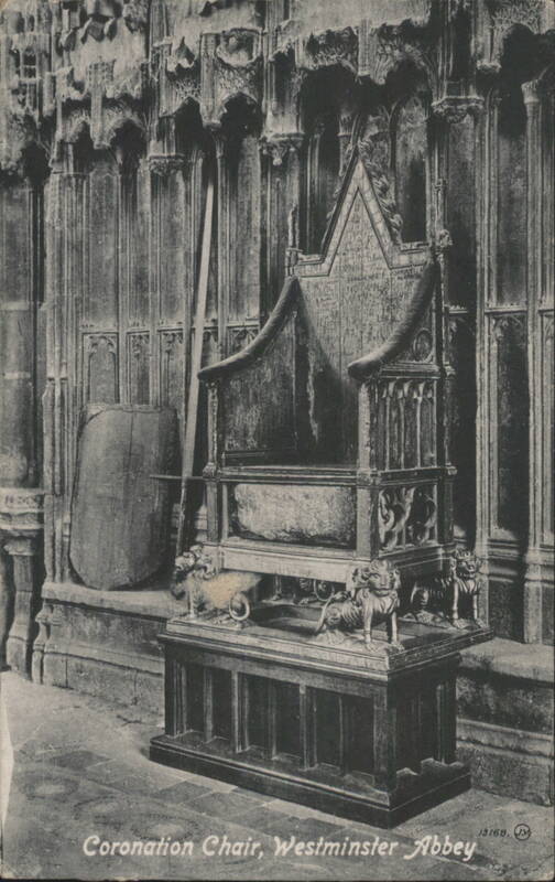 Coronation Chair, Westminster Abbey United Kingdom