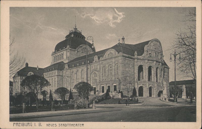 Freiburg i. B. Neues Stadttheater Germany