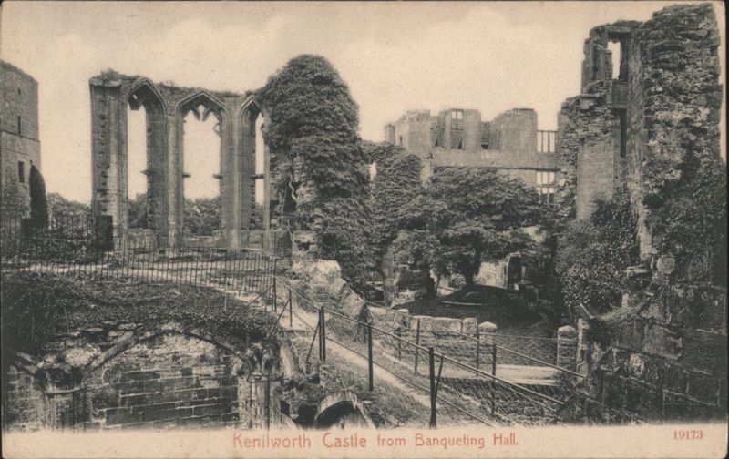 Kenilworth Castle from Banqueting Hall United Kingdom