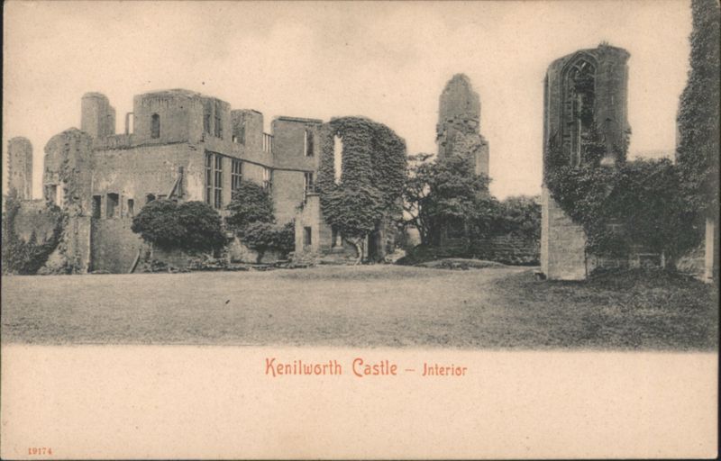 Kenilworth Castle - Interior England