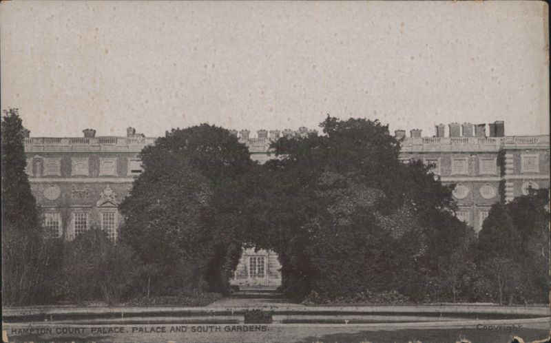 Hampton Court Palace, Palace and South Gardens London United Kingdom
