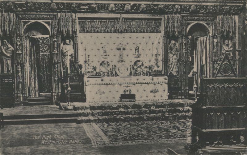 High Altar, Westminster Abbey London United Kingdom