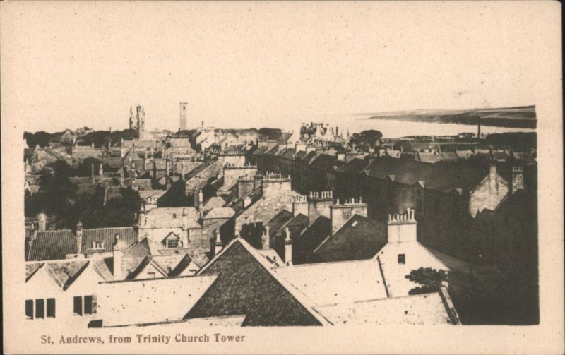 St. Andrews, from Trinity Church Tower Scotland