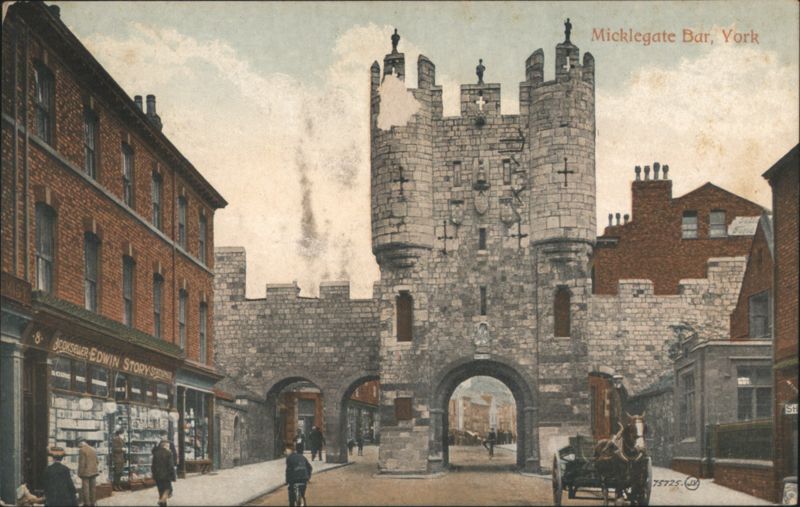 Micklegate Bar, York United Kingdom Yorkshire