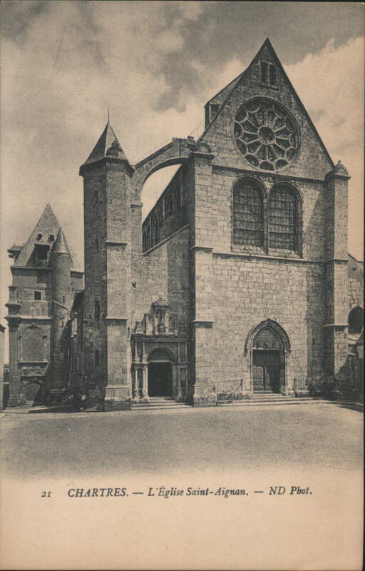 L'Église Saint-Aignan, Chartres France